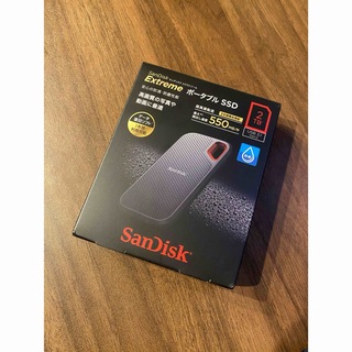 サンディスク(SanDisk)のSanDisk エクストリーム ポータブル SSD SDSSDE60-2T00-(PC周辺機器)