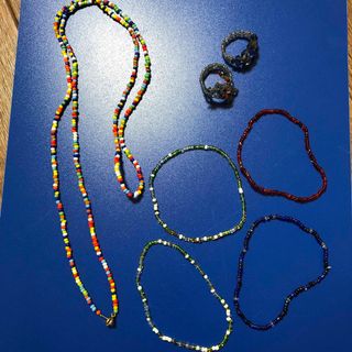 ハンドメイド ビーズアクセサリー まとめ売りの通販 by ✿sato✿'s