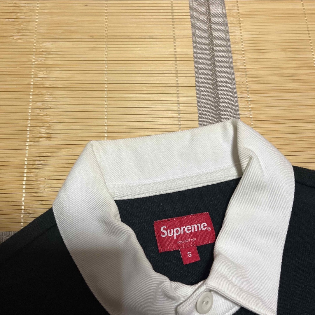 Supreme - 15aw Supreme Team Rugby Shirt ラガーシャツ 黒の通販 by