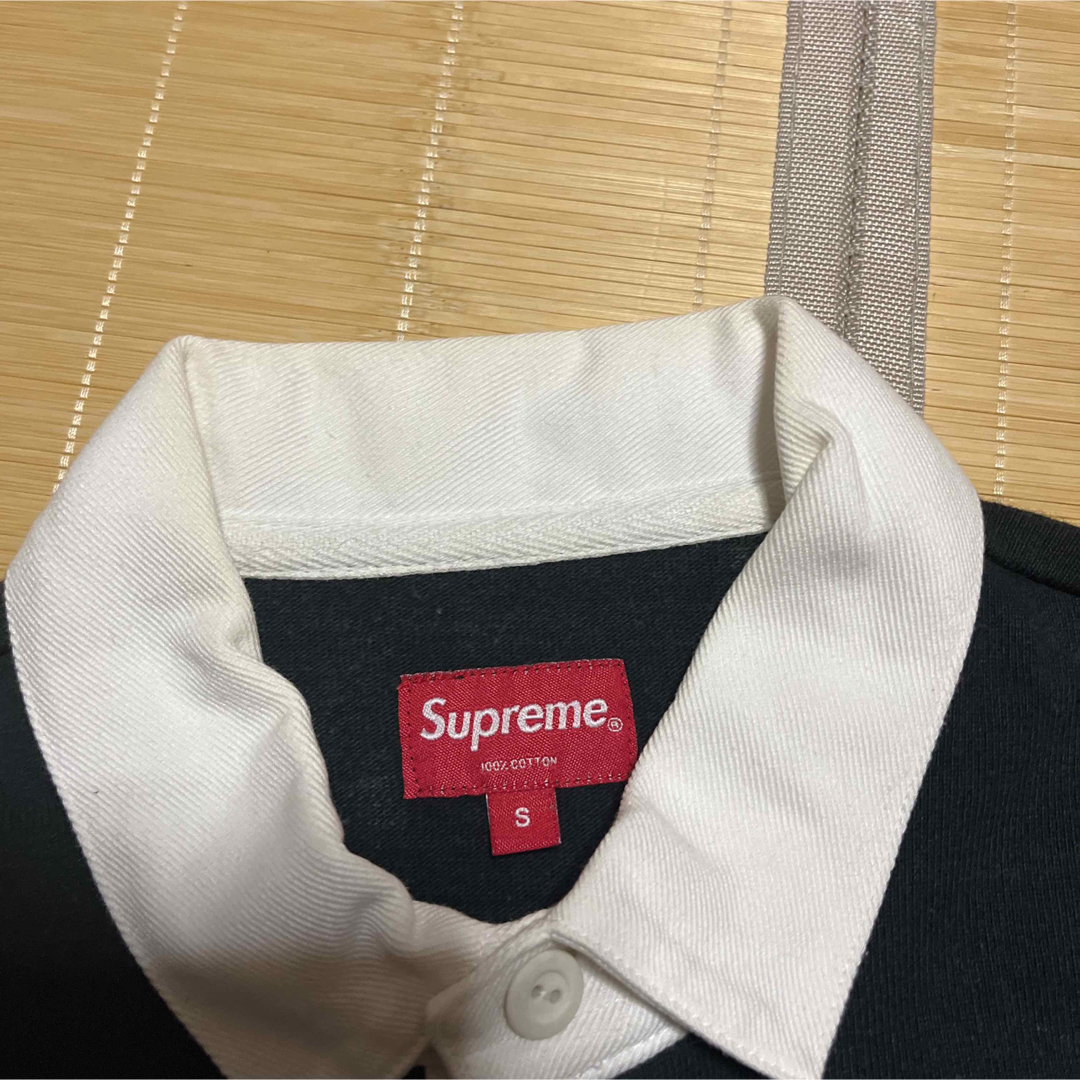 Supreme - 15aw Supreme Team Rugby Shirt ラガーシャツ 黒の通販 by