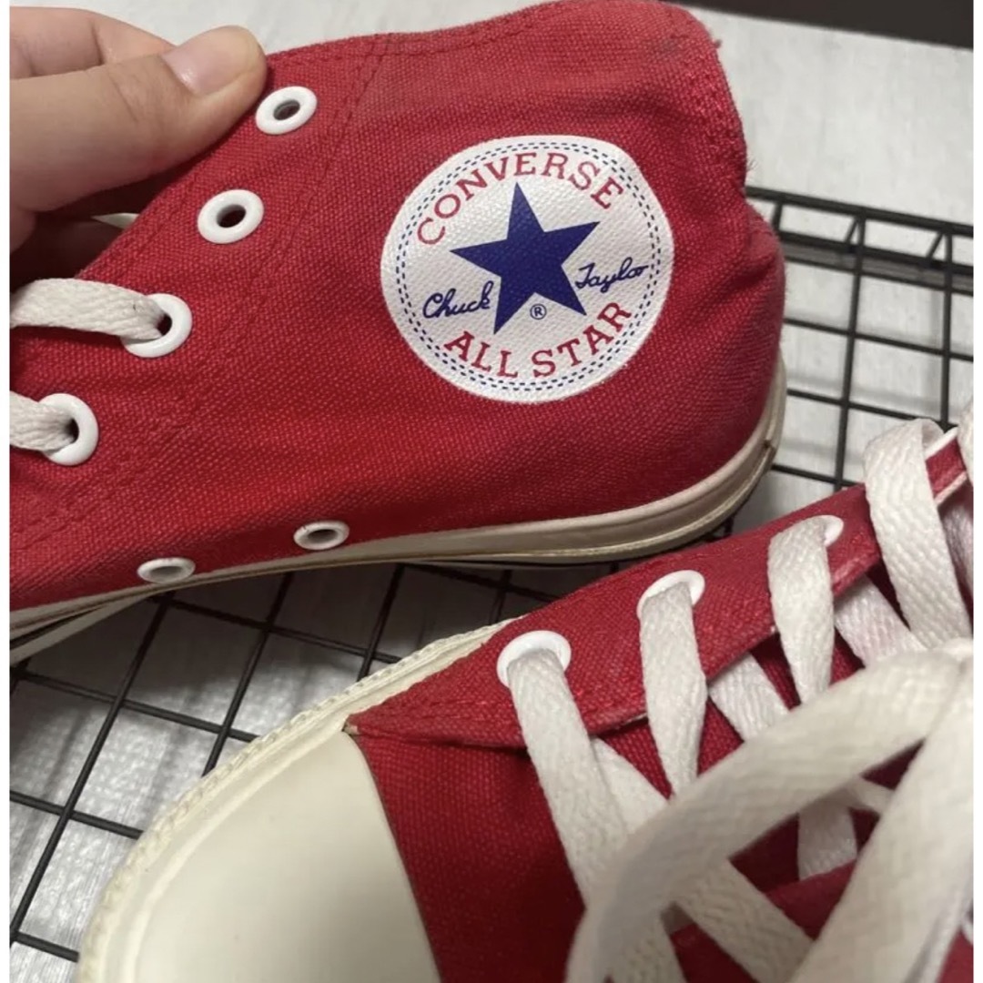 ALL STAR（CONVERSE）(オールスター)のコンバース　オールスター　赤 レディースの靴/シューズ(スニーカー)の商品写真