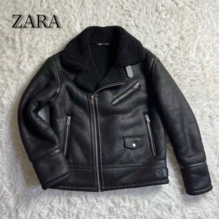 ザラ ムートン レザージャケット/革ジャン(メンズ)の通販 28点 | ZARA