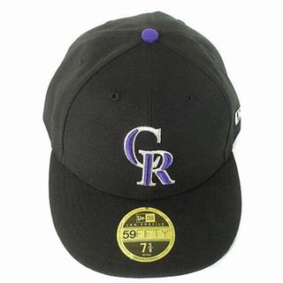 NEW ERA - ニューエラ 5950 コロラドロッキーズ キャップ 黒 7 5/8