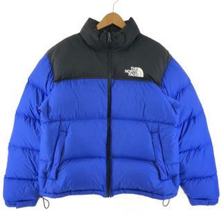 ノースフェイス(THE NORTH FACE) ブルー ダウンジャケット(メンズ)の