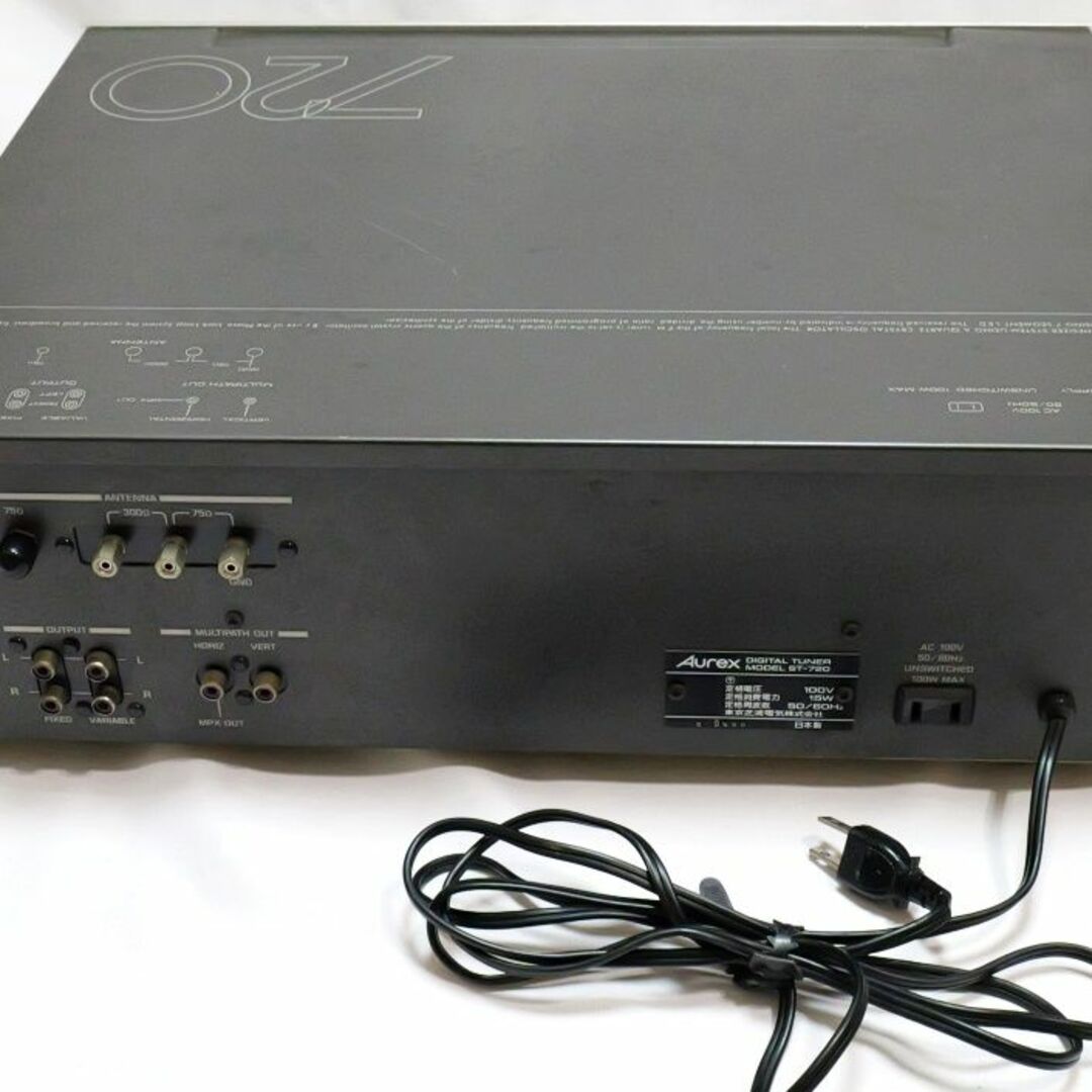AUREX ST-720 FMチューナー Digital Synthesizer