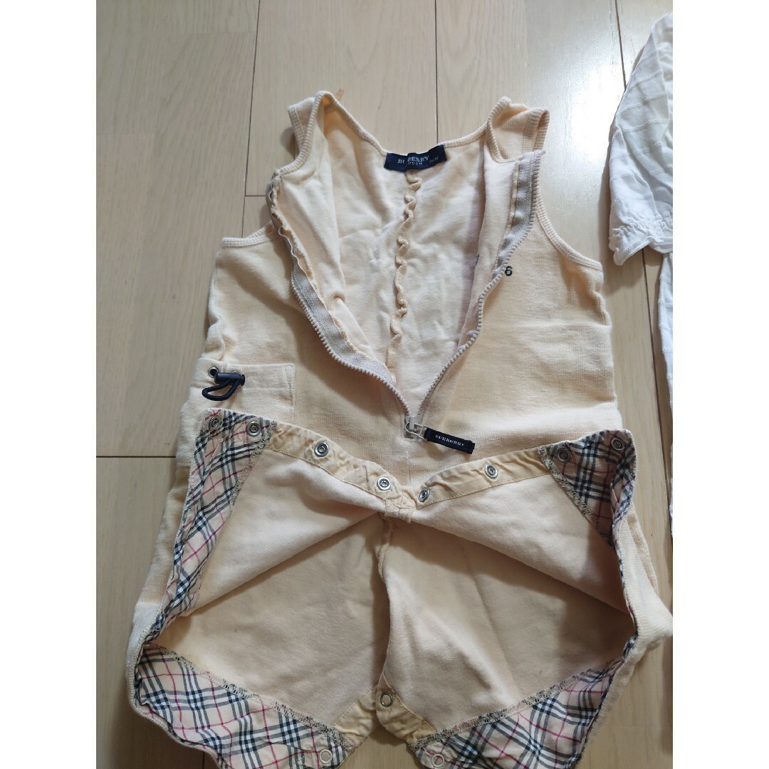 BURBERRY - BURBERRY ロンパース 2点セットの通販 by 魅音梛's shop BURBERRY - BURBERRY ロンパース 2点セットの通販 by 魅音梛's shop