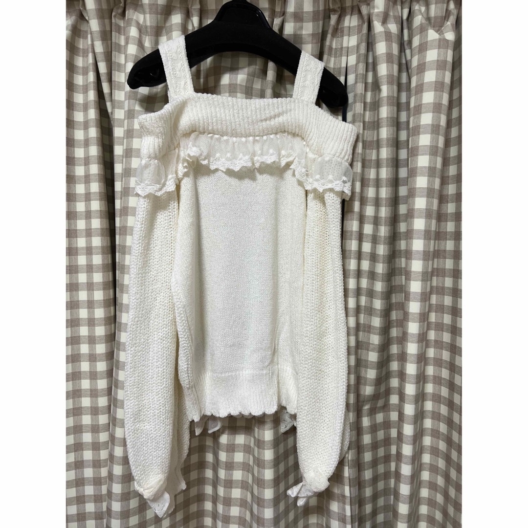 LIZ LISA - 【美品】lizlisa ハート バックル オフショル ニット LIZ LISA - 【美品】lizlisa ハート バックル オフショル ニット