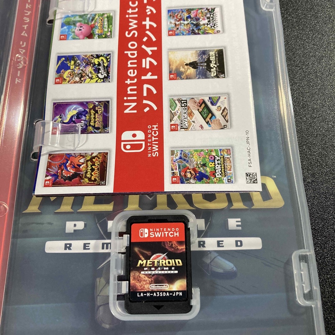 Nintendo Switch(ニンテンドースイッチ)のメトロイドプライム リマスタード Switch エンタメ/ホビーのゲームソフト/ゲーム機本体(家庭用ゲームソフト)の商品写真