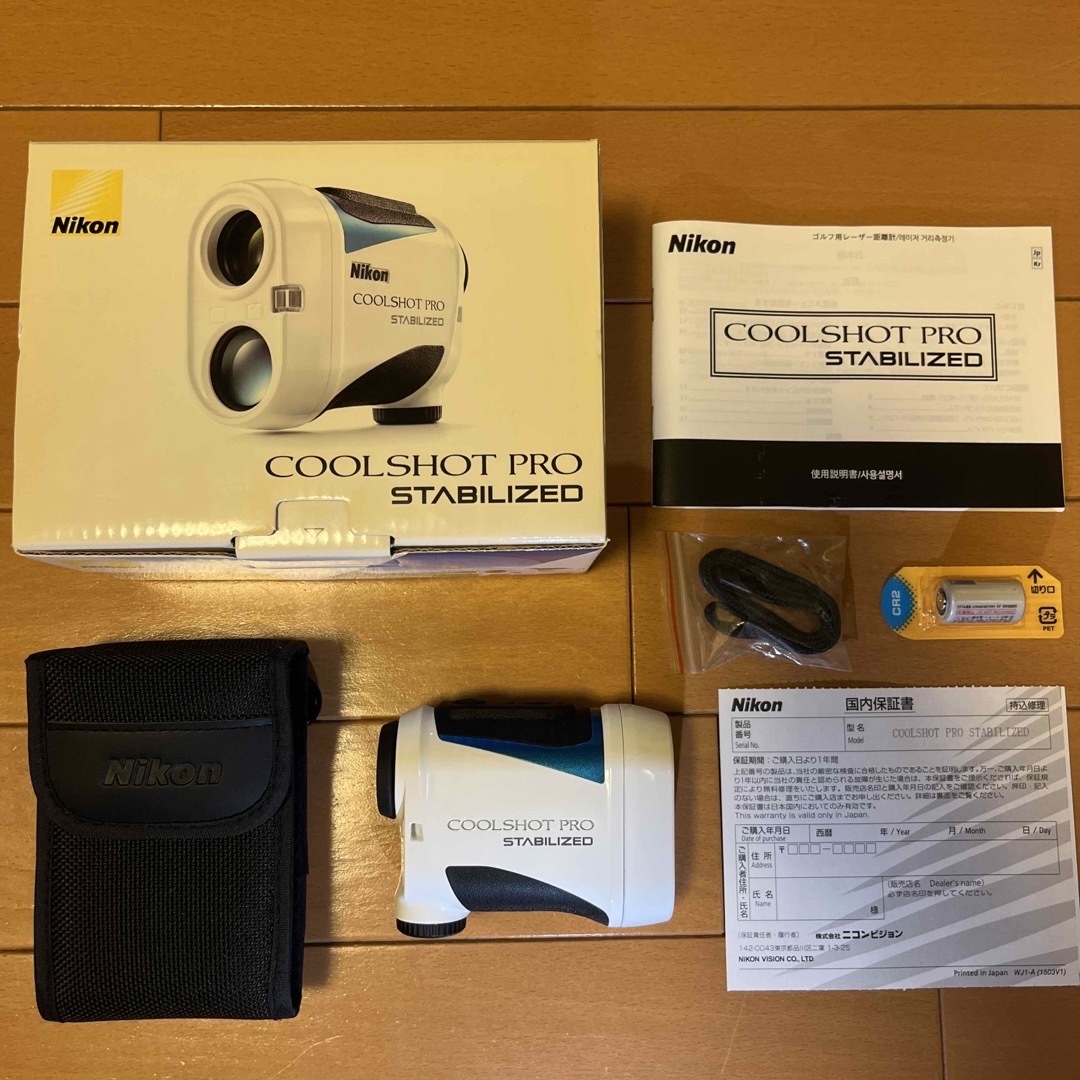 【美品】ニコン/Nikon COOLSHOT PRO STABILIZED