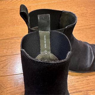 Rick Owens ホースレザー　スクエアトゥ　ブーツ