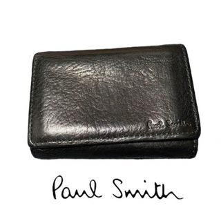 ポールスミス(Paul Smith)の【Paul Smith】レザー三つ折り財布(折り財布)