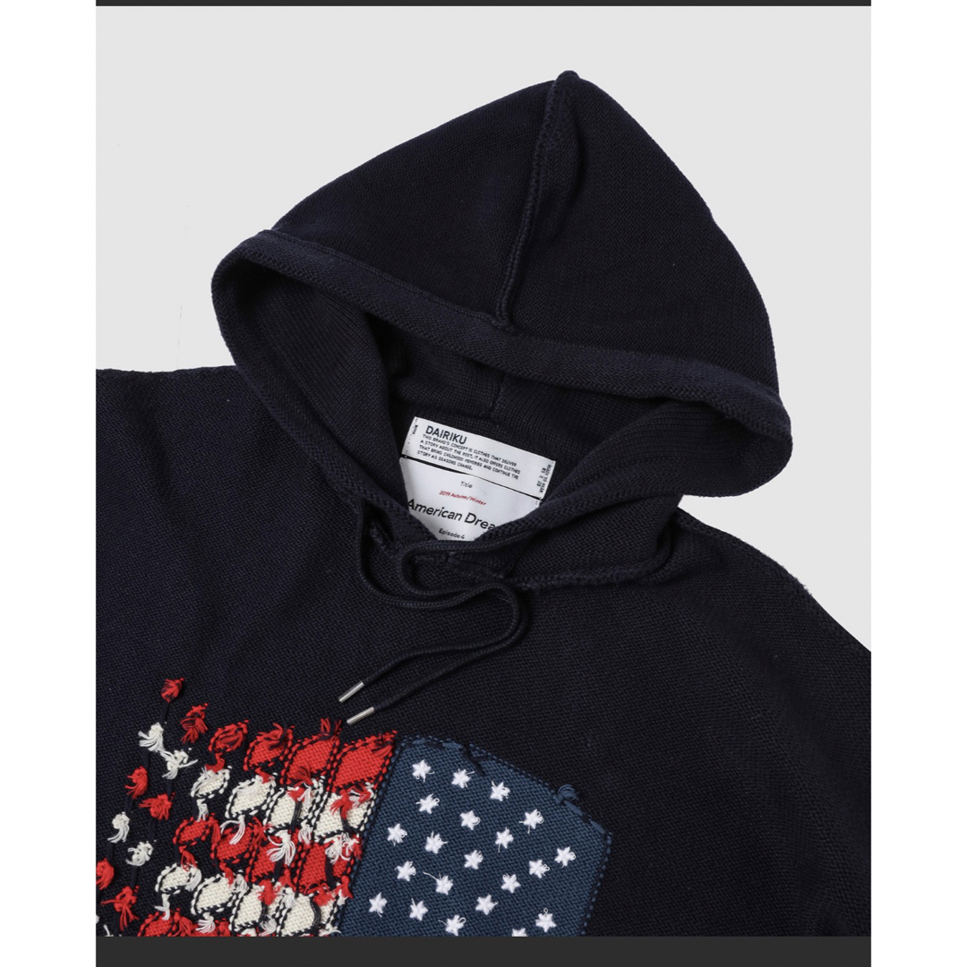 DAIRIKU America Knit Hoodie