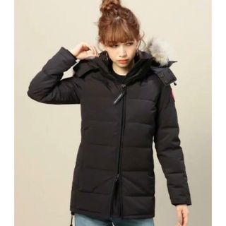 カナダグース(CANADA GOOSE)のカナダグース　ベルビル　ネイビー(ダウンコート)