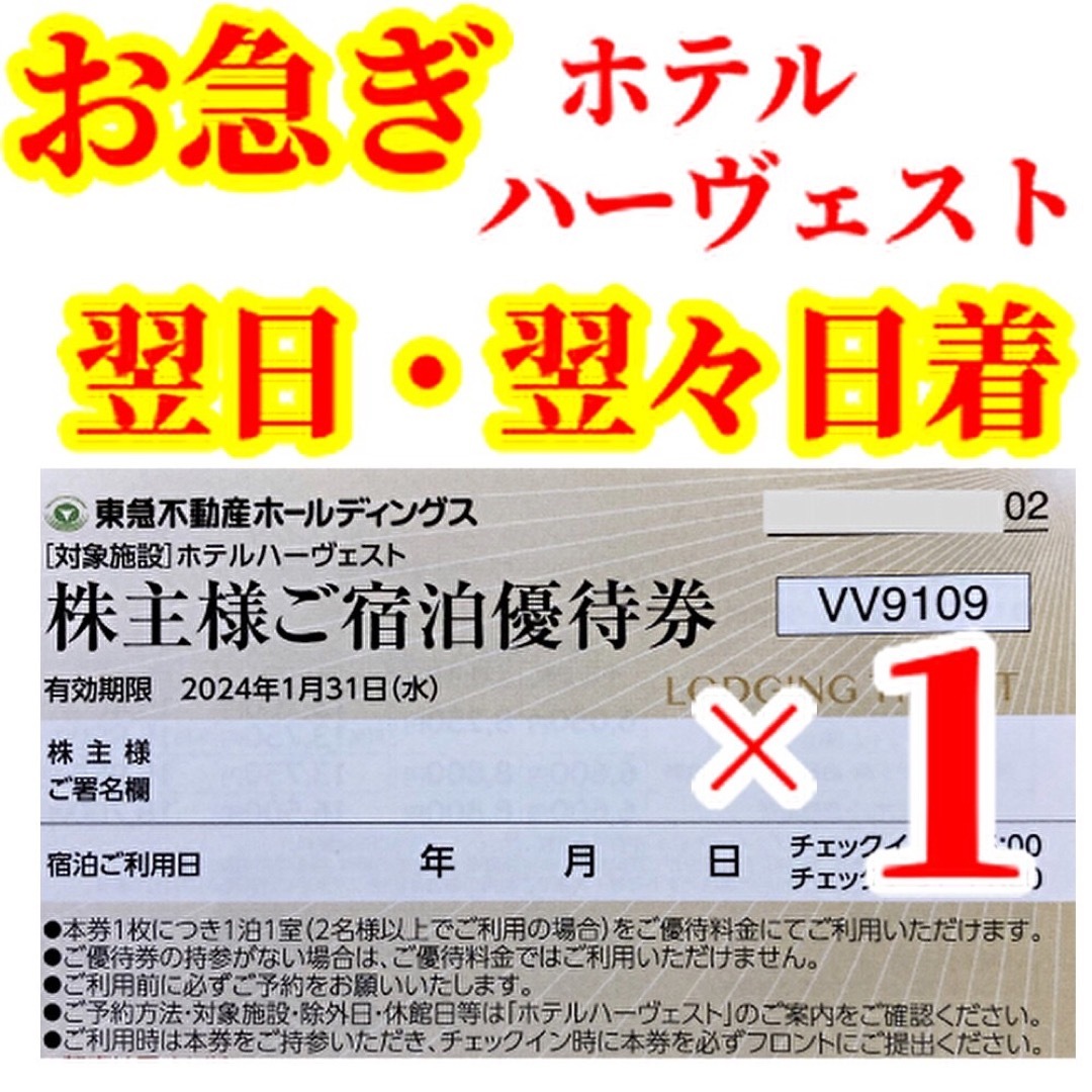 東急ハーヴェスト熱海伊豆山　ホームI枚&相互券I枚