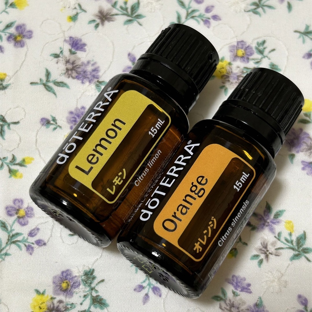 doTERRA - ♦︎新品♦︎ doTERRA オレンジ15ml &レモン15ml セットの ...