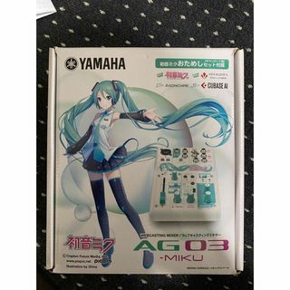 ヤマハ(ヤマハ)のYAMAHA AG03 初音ミク(オーディオインターフェイス)