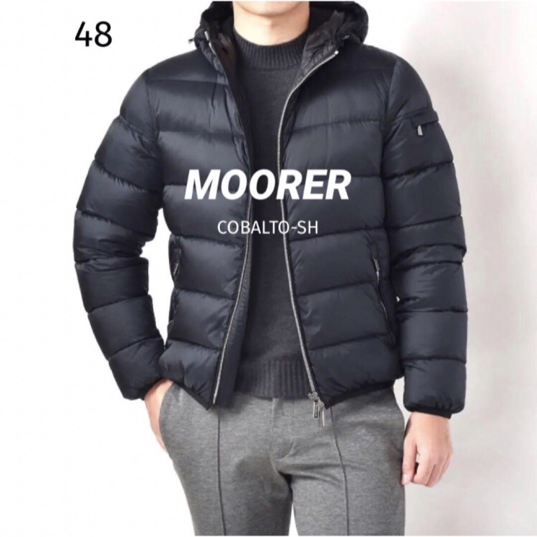 MooRER - ◇定価20万◇MOORER◇COBALTO-SH◇ダウンジャケット◇48の ... 新品未使用国内正規品moorer BRETT-SH 42 ネイビー Blue
