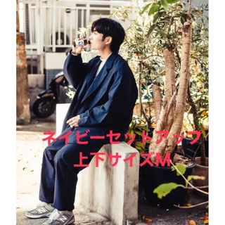 Graphpaper - FreshService HOUYHNHNM セットアップ ネイビーM