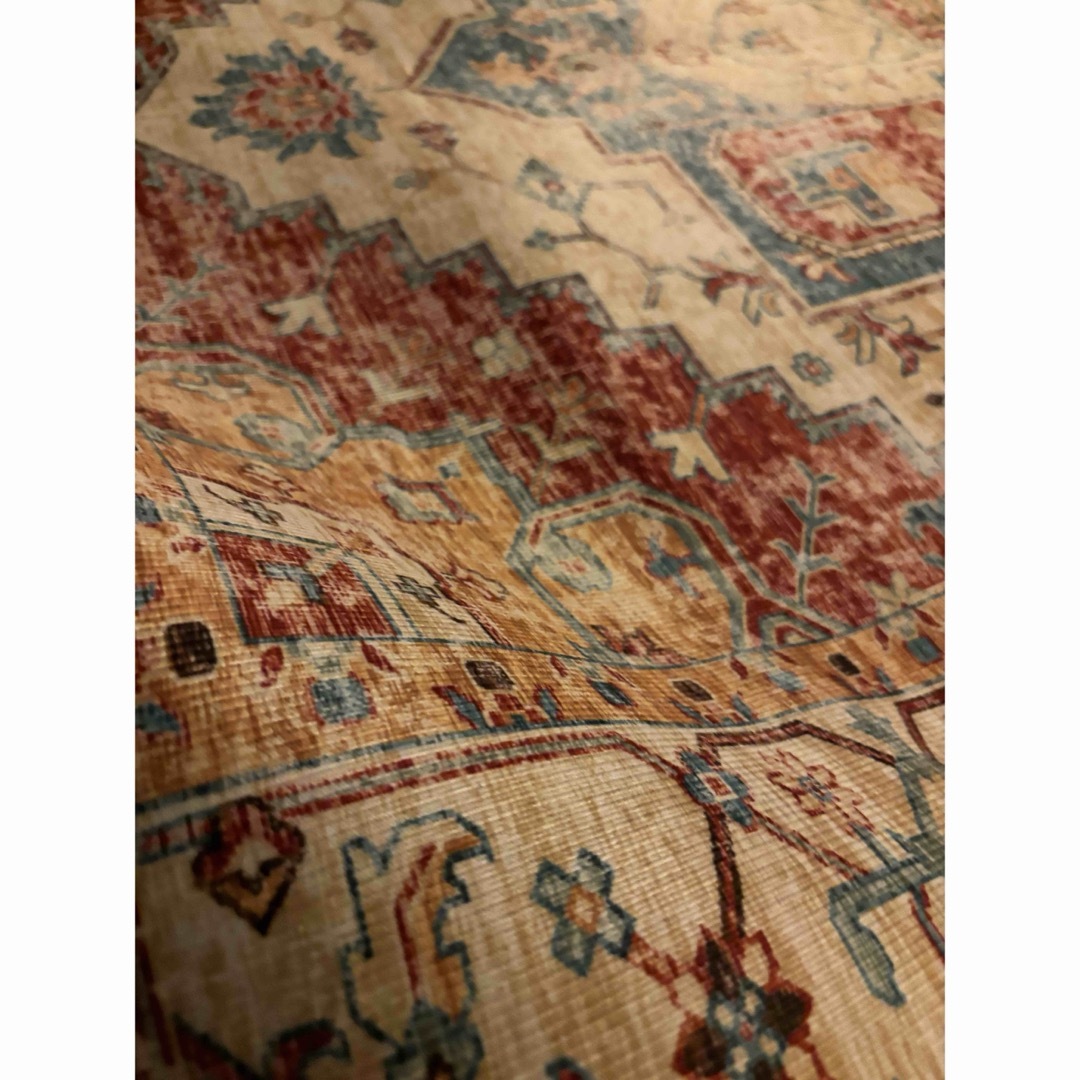 120×160 総柄 カーペット ペルシャ インテリア ヴィンテージ ラグ 絨毯