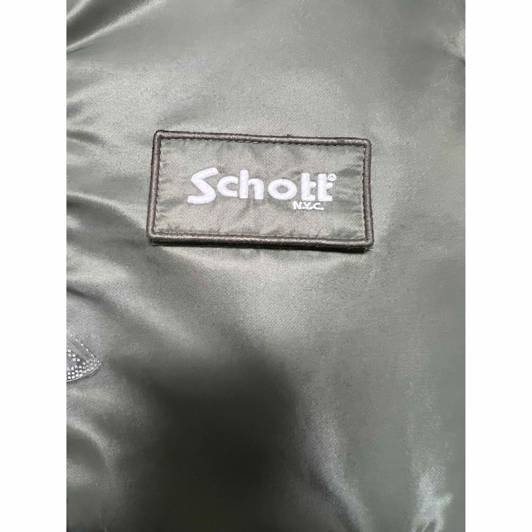 schott(ショット)の【Schott / ショット】別注 NYLON MA-1 メンズのジャケット/アウター(ブルゾン)の商品写真