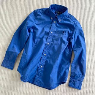 ラルフローレン(Ralph Lauren)のラルフローレン ガーメントダイド加工 ワイシャツ 130 ☆美品 ①(ブラウス)