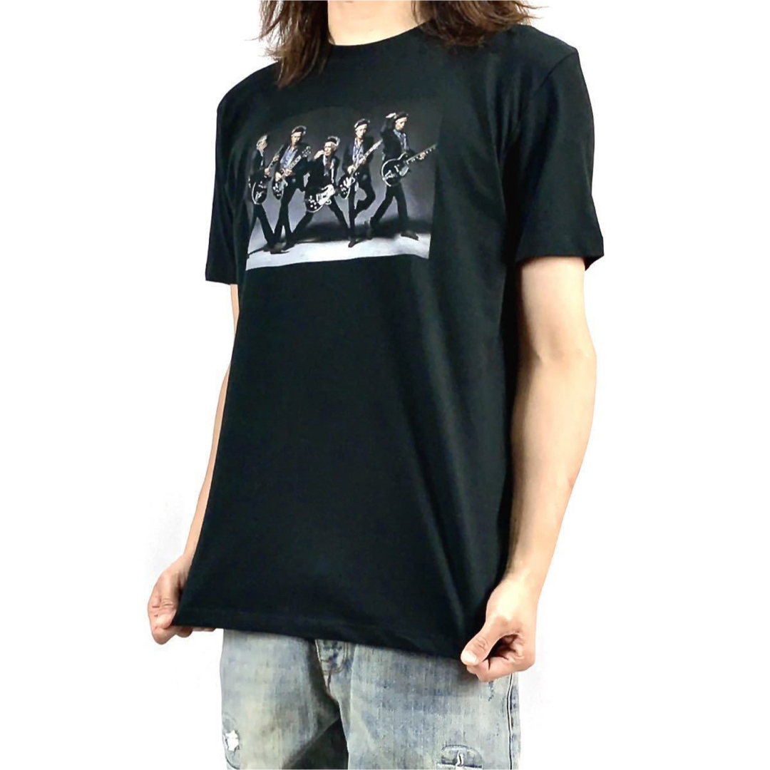 新品 キースリチャーズ ローリングストーンズ テレキャス ギター Tシャツ 2