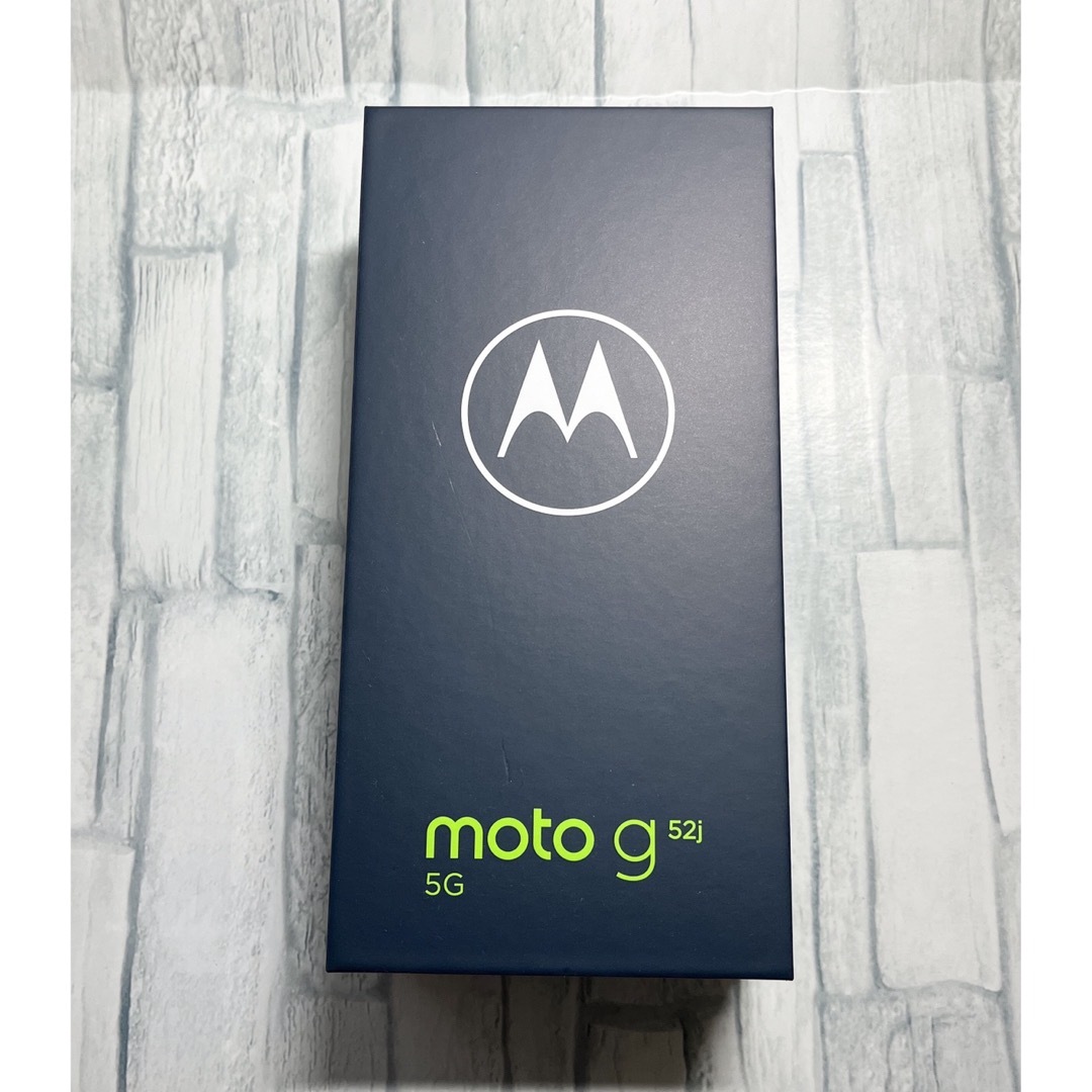 モトローラ SIMフリー スマートフォン moto g52j パールホワイト