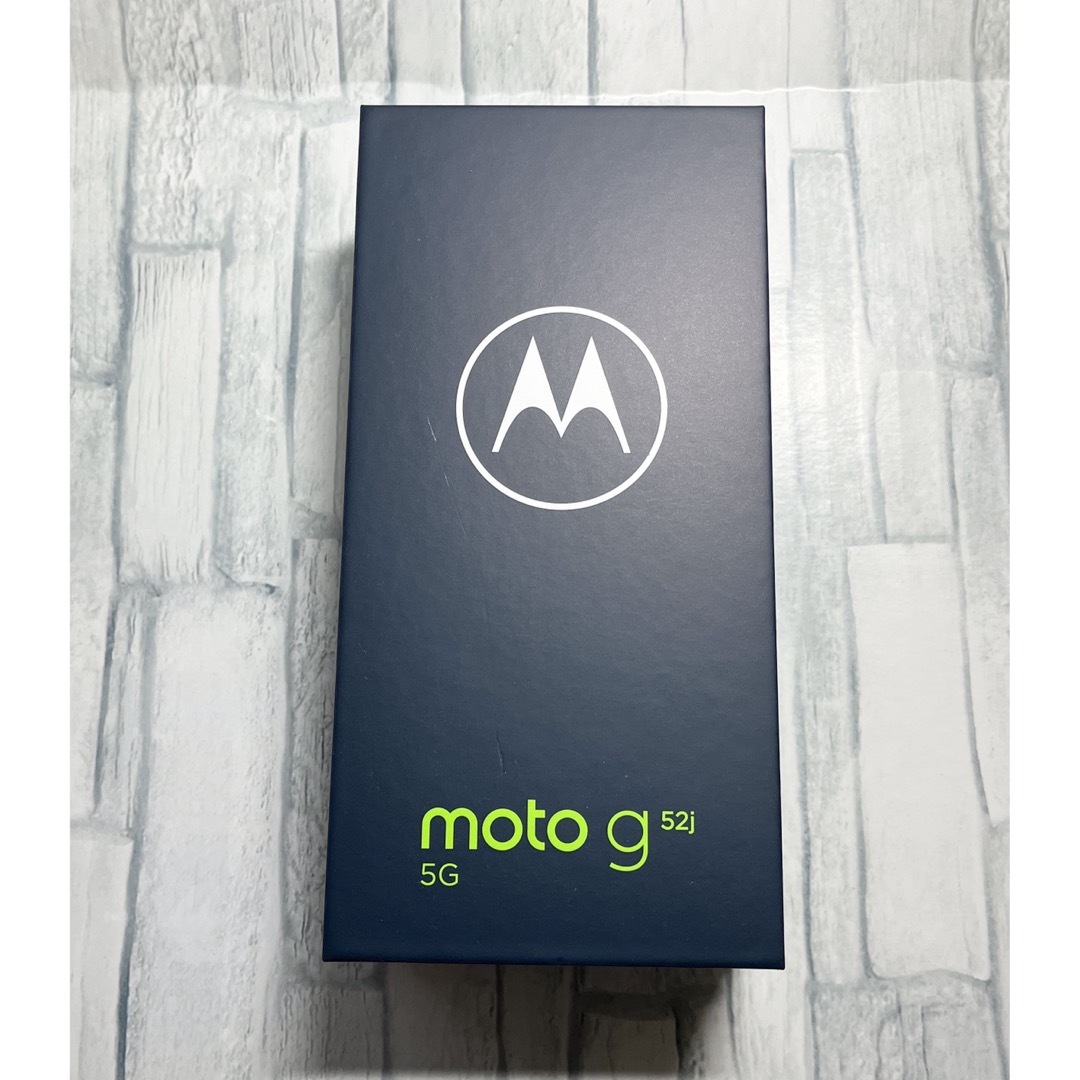 68インチストレージモトローラ SIMフリー スマートフォン moto g52j パールホワイト