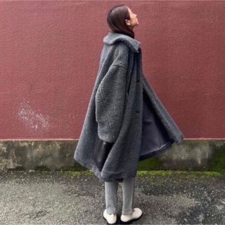 CLANE - VOLUME FLARE BOA COAT ボリュームフレアボアコート クラネの