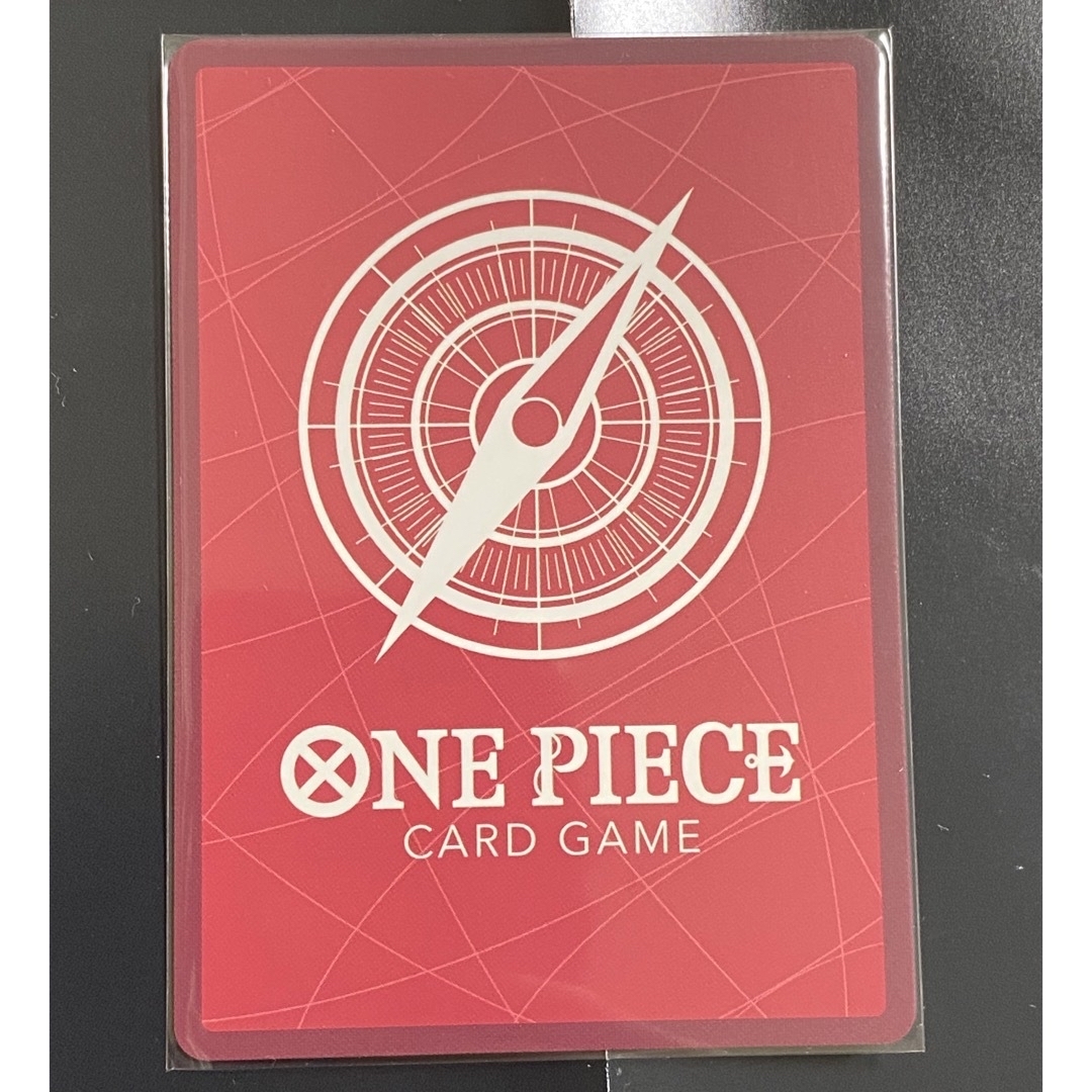 ONE PIECE(ワンピース)のワンピースカード  赤緑ルフィ リーダー パラレル  1弾 OP01-003 エンタメ/ホビーのトレーディングカード(シングルカード)の商品写真