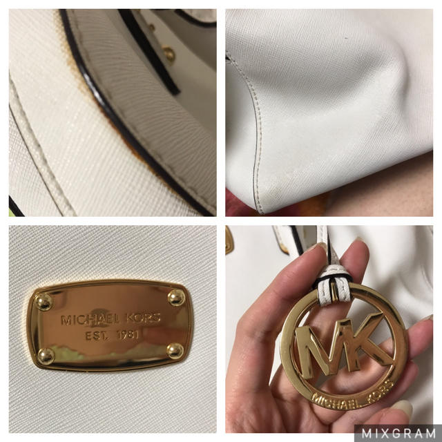 Michael Kors(マイケルコース)のMichael Kors ハンドバッグ 白 レディースのバッグ(ハンドバッグ)の商品写真