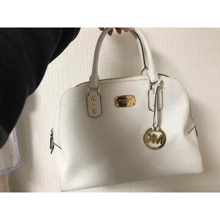 マイケルコース(Michael Kors)のMichael Kors ハンドバッグ 白(ハンドバッグ)