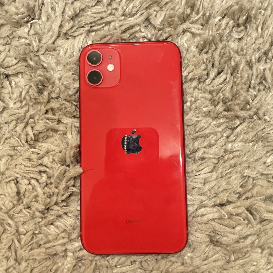 iPhone11 128GB レッド　美品