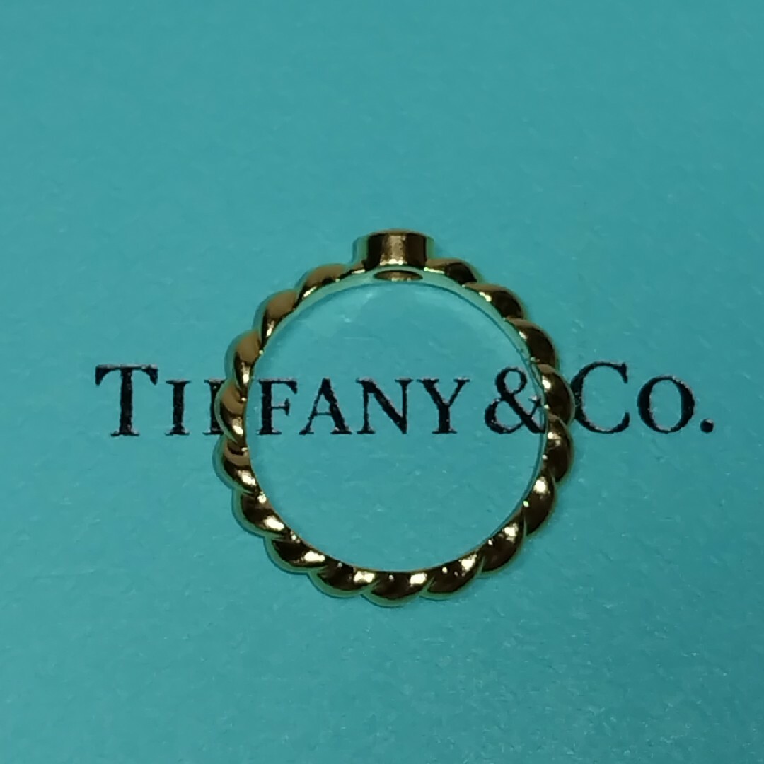 Tiffany & Co.(ティファニー)のTIFFANY ティファニー 750 ダイヤモンド ツイスト リング レディースのアクセサリー(リング(指輪))の商品写真