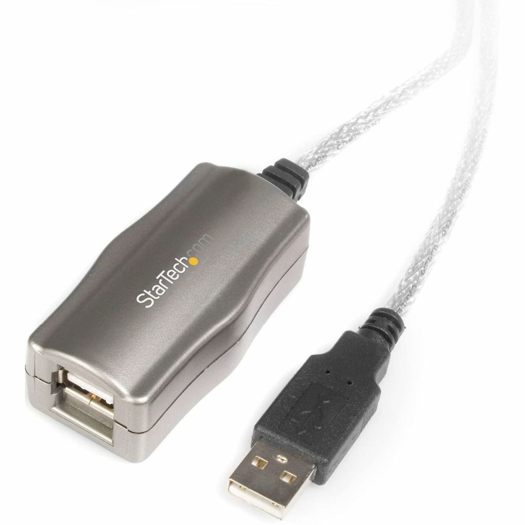 StarTech.com USB 2.0準拠リピータケーブル 4.5m USB