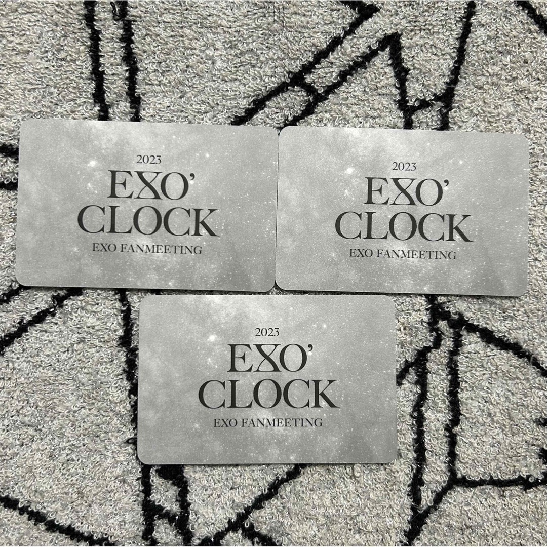 EXO CLOCK スペシャルフォトカード ウルロン ベッキョン トレカ