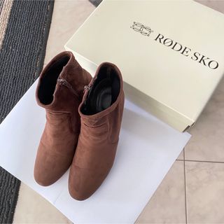 ロデスコ(RODE SKO)の中古 RODESKO GREETJEフィットブーツ ショートブーツ 24cm 茶(ブーツ)