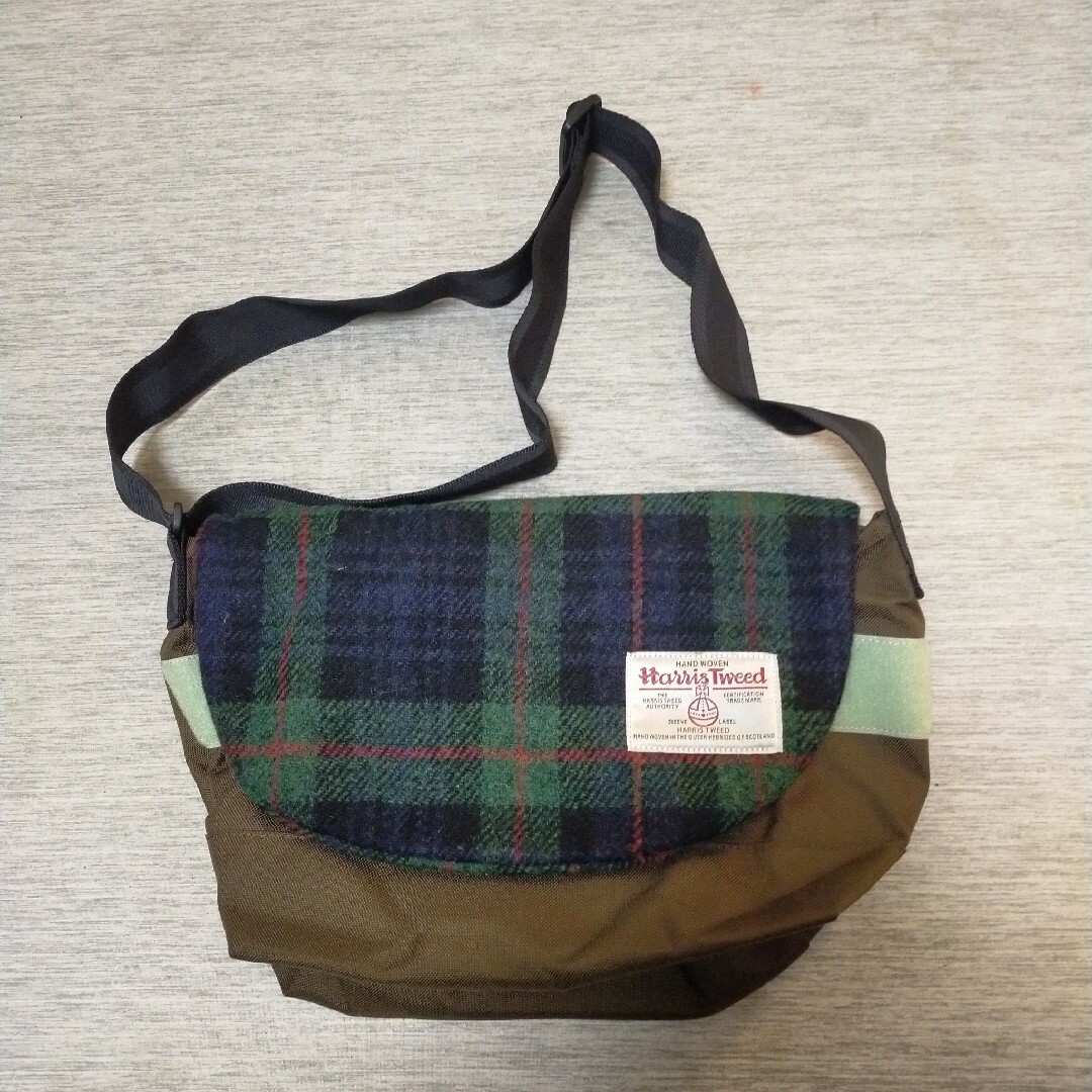 レア！Harris Tweed×Relateコラボメッセンジャーバッグ