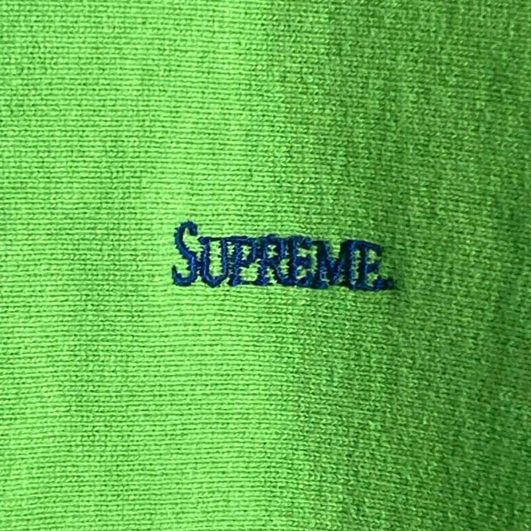 Supreme - 【即完売】シュプリーム☆センター刺繍 マイクロロゴ入り