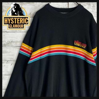 ヒステリックグラマー(HYSTERIC GLAMOUR)の【希少デザイン】ヒステリックグラマー　ニット　ワンポイント刺繍ロゴ　入手困難(ニット/セーター)