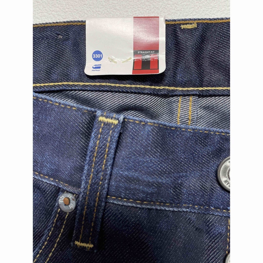 G-STAR RAW(ジースター)の【新品未使用品】G-STAR RAW 3301 STRAIGHT W32L32 メンズのパンツ(デニム/ジーンズ)の商品写真