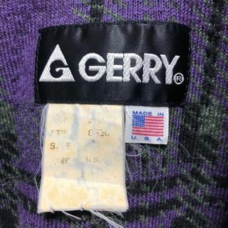 90s ビンテージ オールド gerry ジェリー レア 柄 フリース