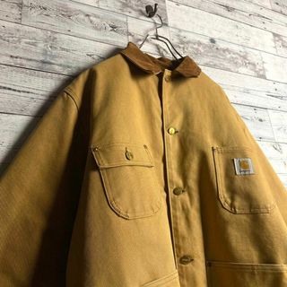 carhartt - 【定番人気商品】カーハート☆刺繍ロゴ襟コーデュロイ ...