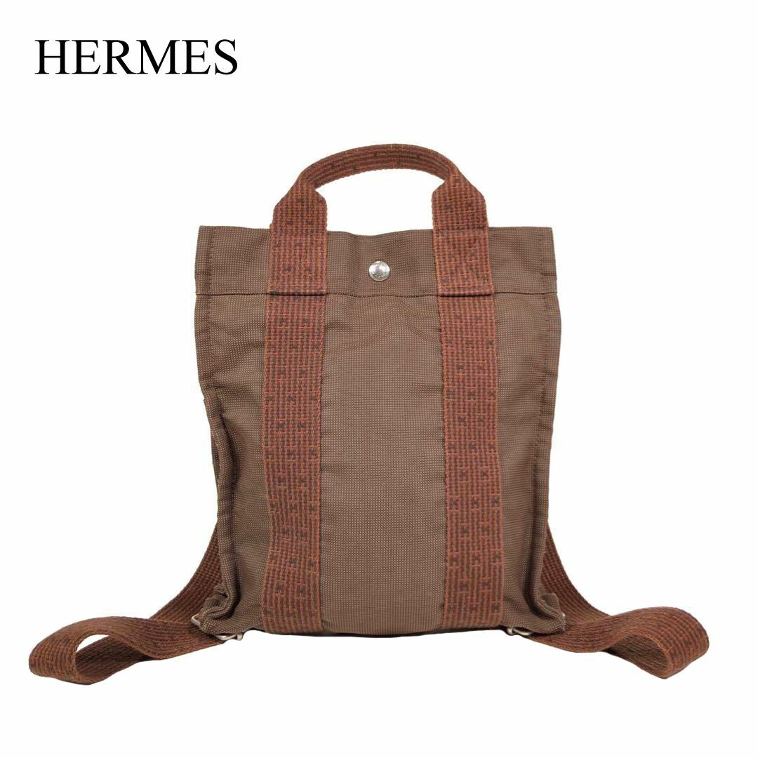 【角スレなし】HERMES エルメス エールライン　PM トートバッグ カデナ