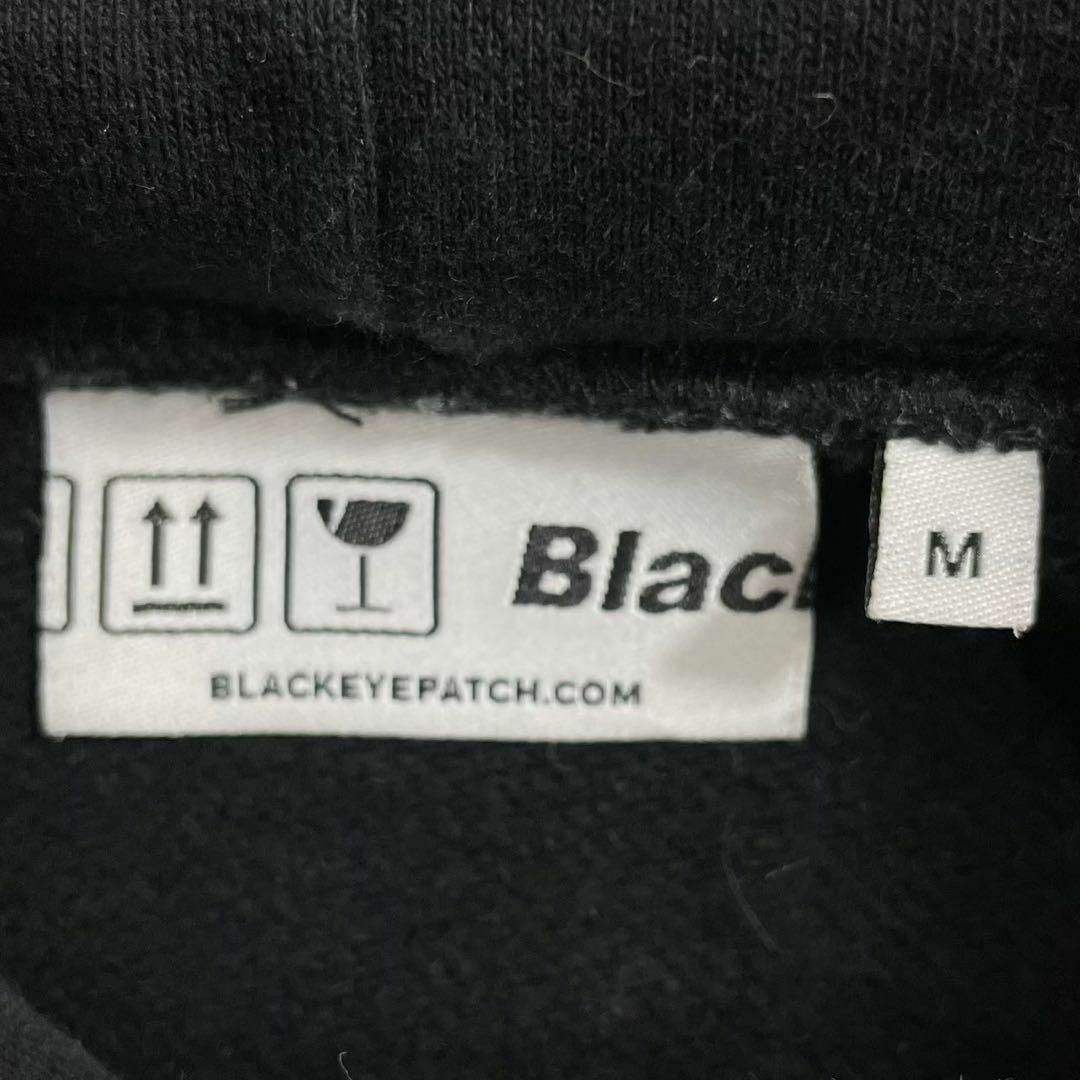 【希少デザイン】ブラックアイパッチ　パーカー　センター刺繍ロゴ　即完売　入手困難 メンズのトップス(パーカー)の商品写真