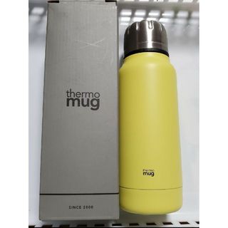 サーモス(THERMOS)の新品未使用　thermo mug アンブレラボトルミニ　イエロー(水筒)