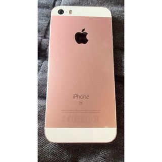 アイフォーン(iPhone)のiPhone SE Rose Gold 16 GB SIMフリー　訳あり(スマートフォン本体)