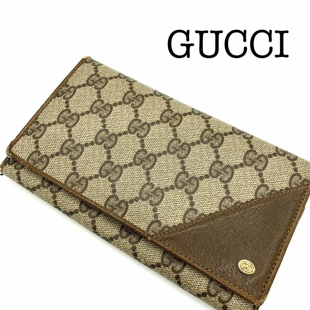 GUCCI グッチ 長財布 がま口 コインケース カードケース-