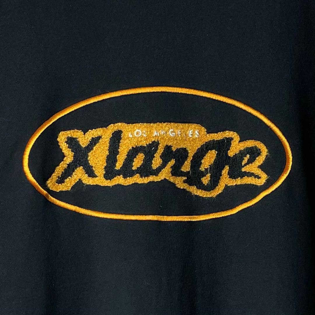 【ばんばんざいみゆ着用】XLARGE スウェット　パイルロゴ　即完売　入手困難