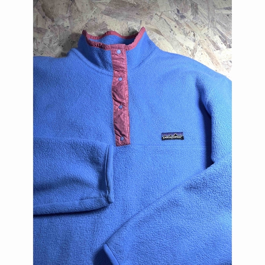 希少 80年製 パタゴニア patagonia スナップT フリース